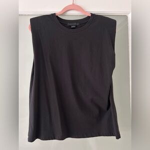Sanctuary Black Muscle Tee